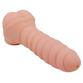 Crazy Bull Stronger Man 8.6 Inches Vibrating Mens Masturbator Flesh Masturbators and Strokers